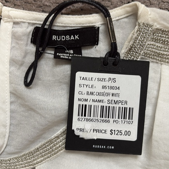 Rudsak tassel Top S - Picture 6 of 7